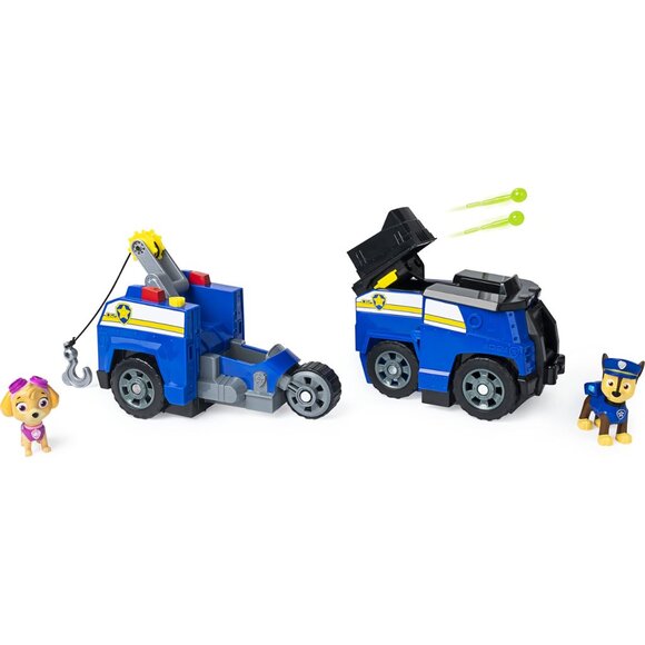 Paw Patrol Transform into 2 Vehicles Police Cruiser Vehicle New Sealed - Picture 10 of 16